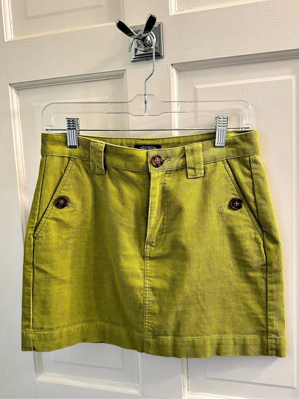 Wild Fable Corduroy Mini Skirt in Green